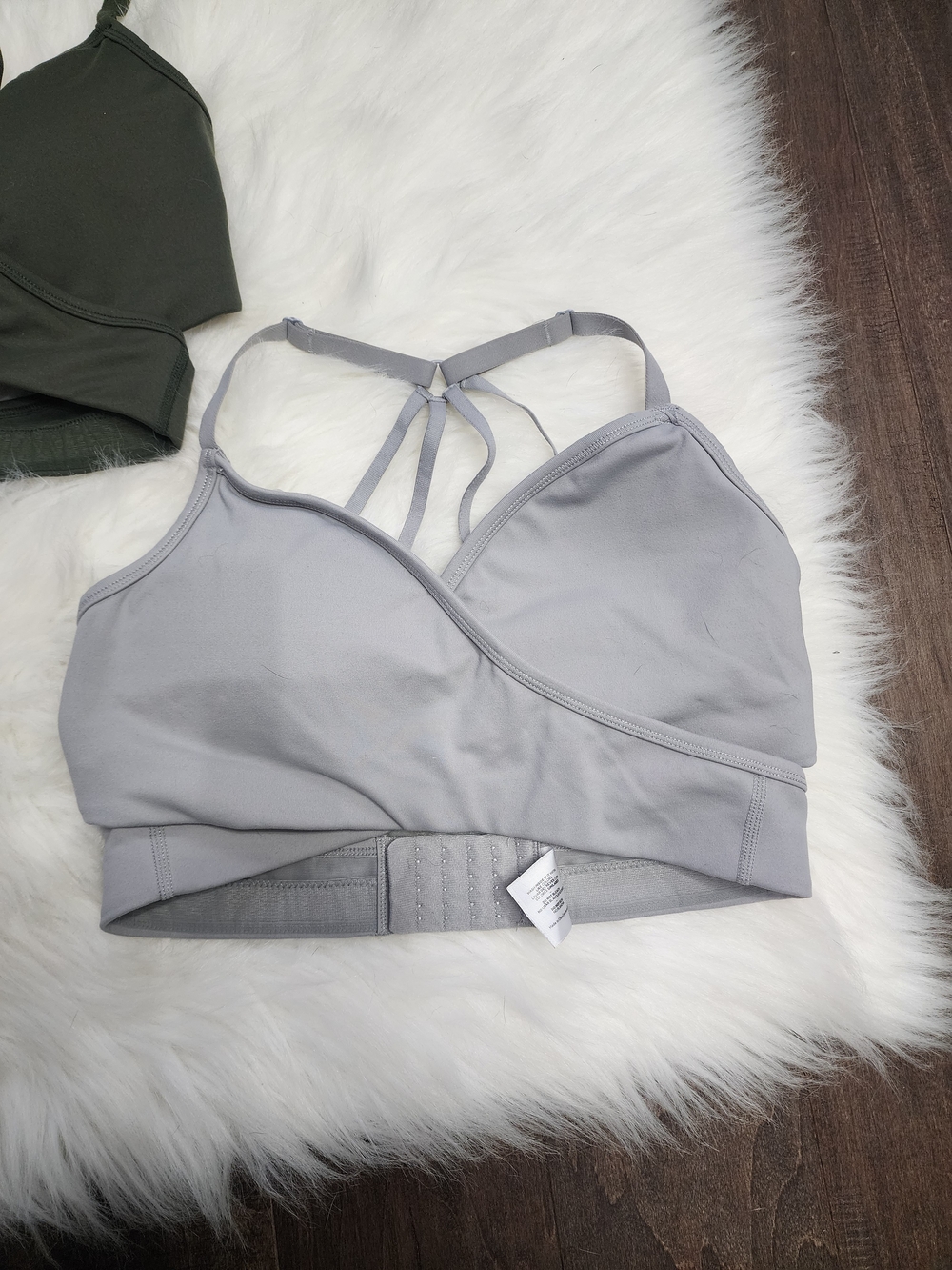 Alphalete Wrap Sports Bra Lot of 3 Strappy Back Medium Impact - Picture 7 of 11